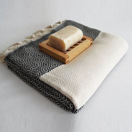Toalla Playera Turca Artesanal con Borlas - Image 22