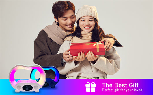 Lámpara LED Inteligente 6 en 1 con Control Remoto Bluetooth, Cargador Inalámbrico y Altavoz - Image 16