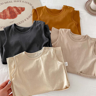 Enterizo Nórdico Minimalista para Bebé - Unisex sin Mangas - Image 31