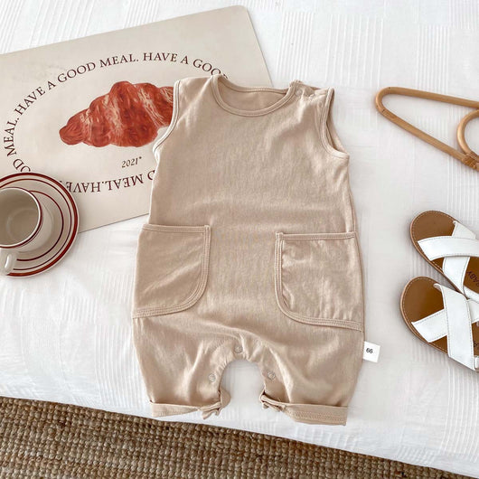Enterizo Nórdico Minimalista para Bebé - Unisex sin Mangas - Image 32