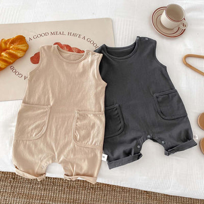 Enterizo Nórdico Minimalista para Bebé - Unisex sin Mangas - Image 33
