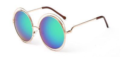 Gafas de Sol Redondas con Lentes Planas - Estilo Retro Moderno - Image 17