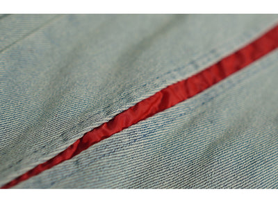 Pantalones Vaqueros Amarillo Barro Talla Grande Rectos con Vuelo Sutil - Image 55