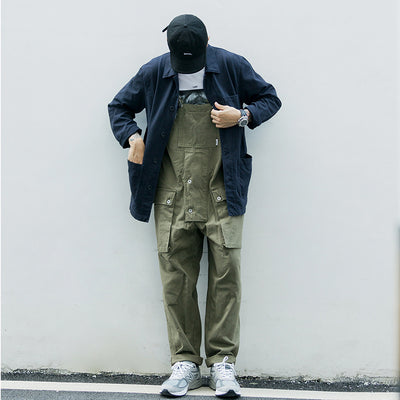 Pantalones de Trabajo con Tirantes para Hombre - Uniformes Profesionales Cómodos - Image 45