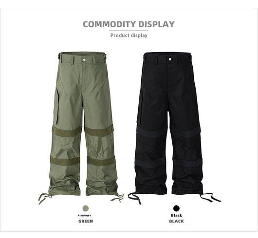 Pantalones Casuales con Cordón y Múltiples Bolsillos - Image 13