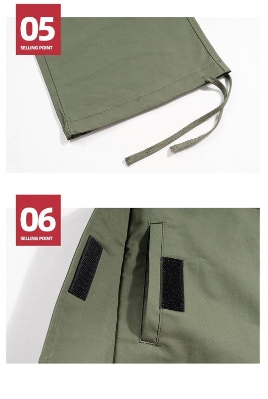 Pantalones Casuales con Cordón y Múltiples Bolsillos - Image 14