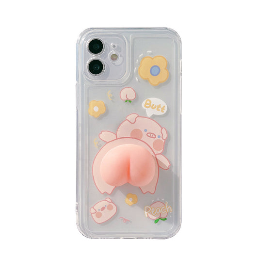 Funda para iPhone XS con Diseño 3D Trasero Divertido - Silicona Suave - Image 8