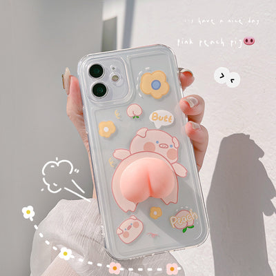 Funda para iPhone XS con Diseño 3D Trasero Divertido - Silicona Suave - Image 9