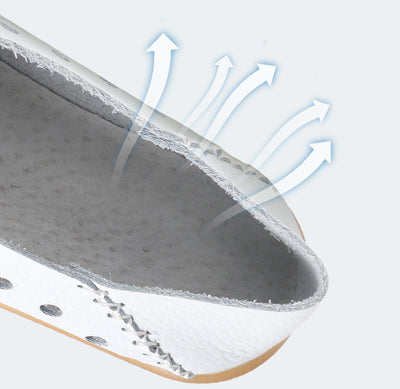 Zapatos Planos de Cuero para Mujer con Tacón Bajo - Image 12