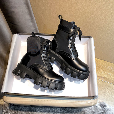 Botas Martin Retro Británicas con Suela Gruesa - Image 8