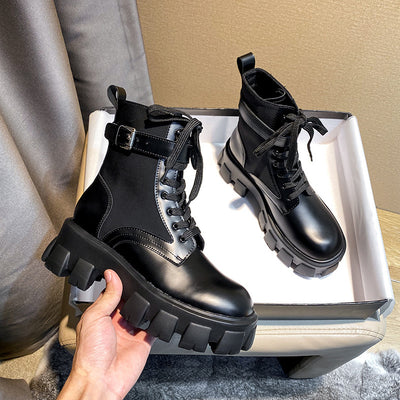 Botas Martin Retro Británicas con Suela Gruesa - Image 10