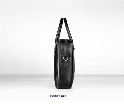 Bolso de Cuero Genuino para Hombre con Doble Cierre - Image 15
