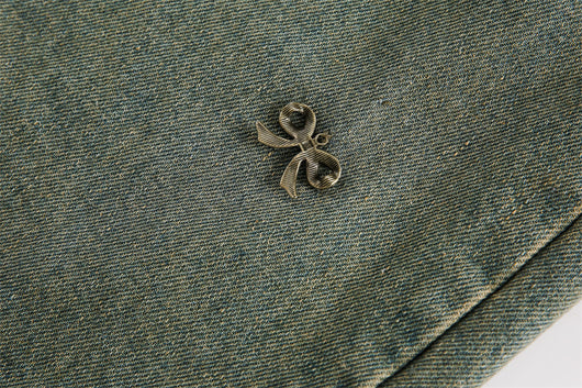 Shorts de Mezclilla con Detalle de Moño para Hombre - Estilo Urbano Americano Verano - Image 22