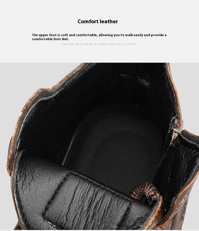 Botas Martin Altas Estilo Retro Británico para Hombre - Image 37