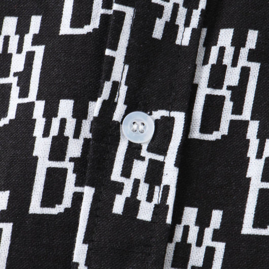 Camisa Hawaiana de Algodón y Lino para Hombre - Diseño Estampado Manga Corta - Image 29