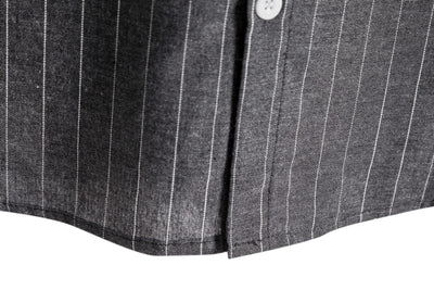 Camisa Casual a Rayas de Manga Corta para Hombre - Image 14