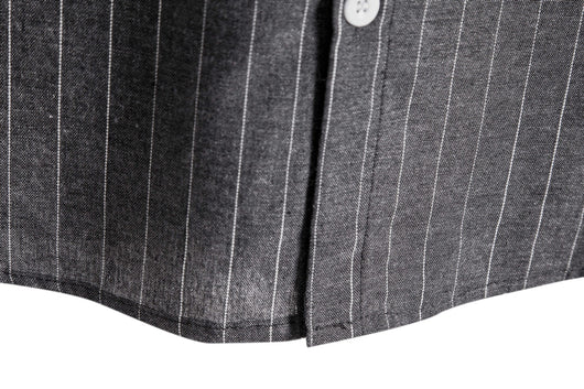Camisa Casual a Rayas de Manga Corta para Hombre - Image 14