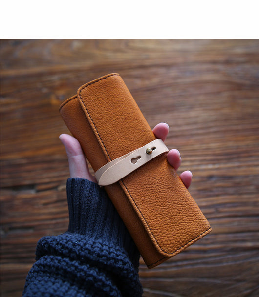 Estuche Enrollable para Lápices en Cuero Genuino - Piel de Res Premium - Image 20
