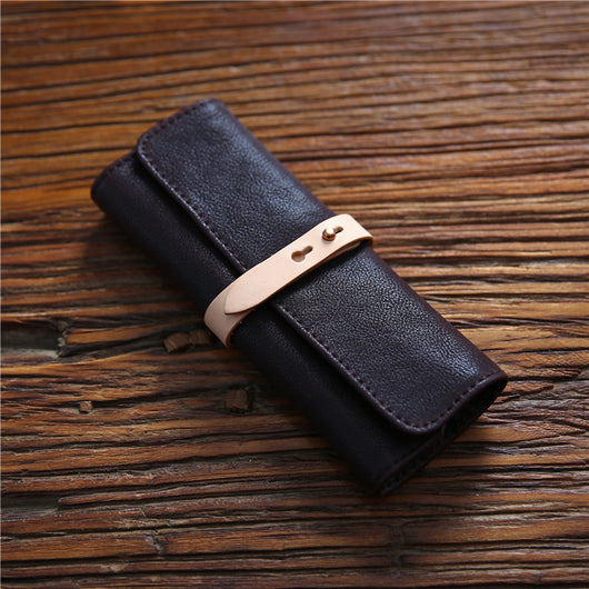 Estuche Enrollable para Lápices en Cuero Genuino - Piel de Res Premium - Image 23