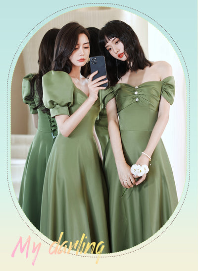 Falda Satinada Verde Aguacate para Mujer - Colección Primavera Sisters - Image 16
