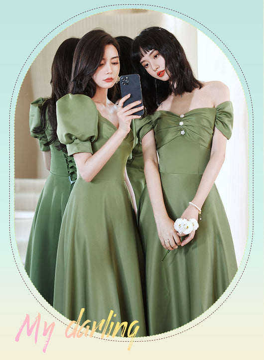 Falda Satinada Verde Aguacate para Mujer - Colección Primavera Sisters - Image 16