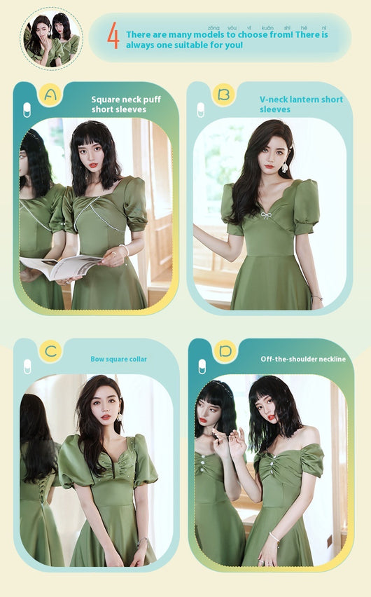 Falda Satinada Verde Aguacate para Mujer - Colección Primavera Sisters - Image 19
