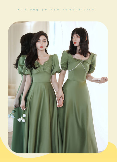 Falda Satinada Verde Aguacate para Mujer - Colección Primavera Sisters - Image 22