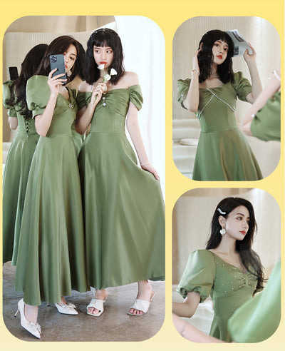Falda Satinada Verde Aguacate para Mujer - Colección Primavera Sisters - Image 23