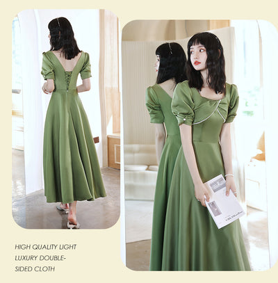 Falda Satinada Verde Aguacate para Mujer - Colección Primavera Sisters - Image 26