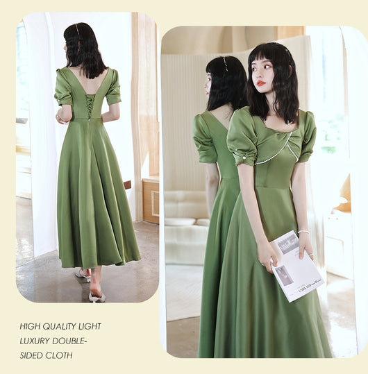 Falda Satinada Verde Aguacate para Mujer - Colección Primavera Sisters - Image 26