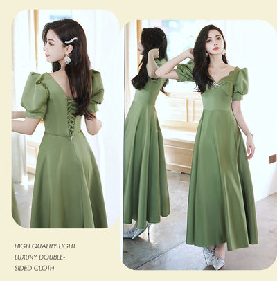 Falda Satinada Verde Aguacate para Mujer - Colección Primavera Sisters - Image 30