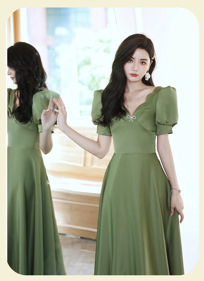 Falda Satinada Verde Aguacate para Mujer - Colección Primavera Sisters - Image 31