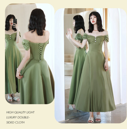 Falda Satinada Verde Aguacate para Mujer - Colección Primavera Sisters - Image 38