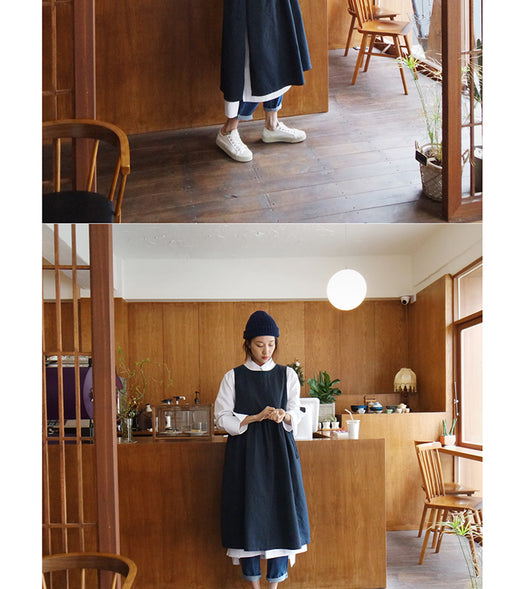 Vestido Camisero Holgado Talla Grande Manga Larga para Mujer - Image 35
