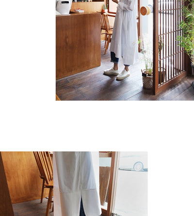 Vestido Camisero Holgado Talla Grande Manga Larga para Mujer - Image 48