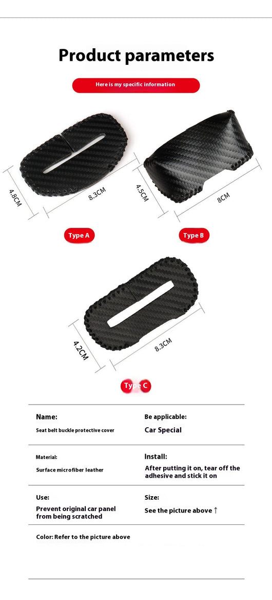 Funda Protectora de Cinturón de Seguridad en Cuero - Cierre de Bayoneta Acolchado - Image 30