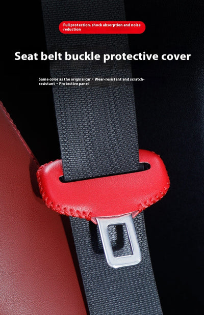 Funda Protectora de Cinturón de Seguridad en Cuero - Cierre de Bayoneta Acolchado - Image 31