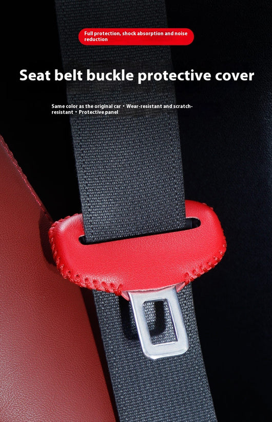 Funda Protectora de Cinturón de Seguridad en Cuero - Cierre de Bayoneta Acolchado - Image 31