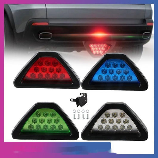 Luz LED Trasera Universal para Auto y Moto - Freno y Advertencia Triangular - Image 13