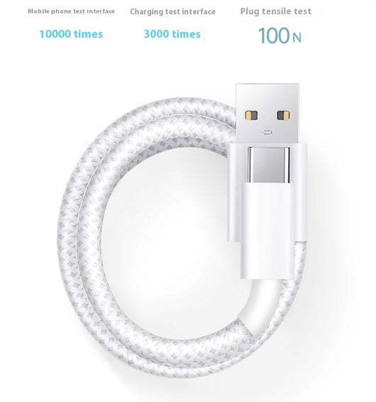 Cable USB-C de Carga Rápida Trenzado con Transferencia de Datos - Image 17