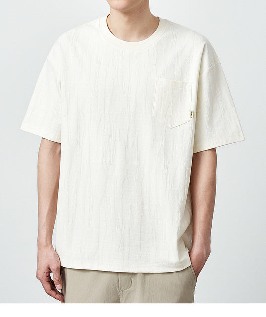Playera Hombre Contraste de Colores - Estilo Moderno y Versátil - Image 10