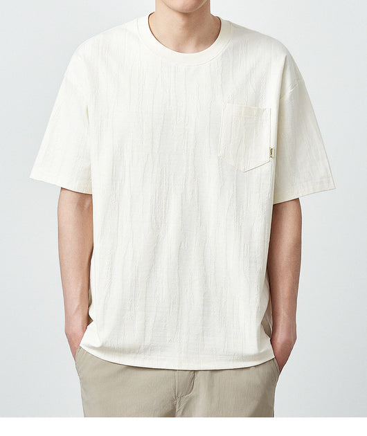 Playera Hombre Contraste de Colores - Estilo Moderno y Versátil - Image 13
