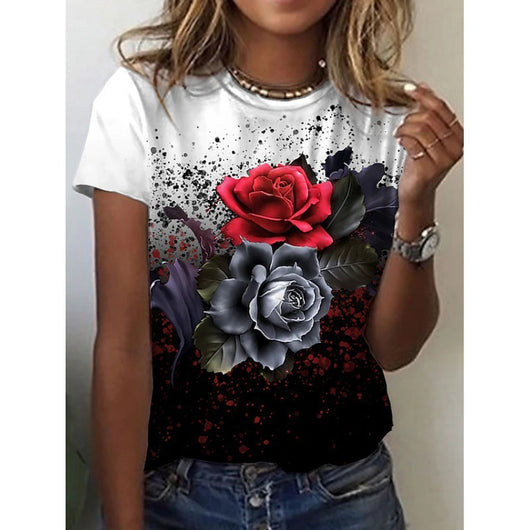 Blusa Estampado Girasoles 3D para Mujer - Image 15