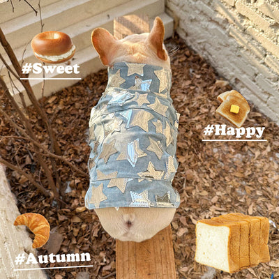 Chaleco Denim Fresco para Mascotas - Perros y Gatos Verano - Image 29