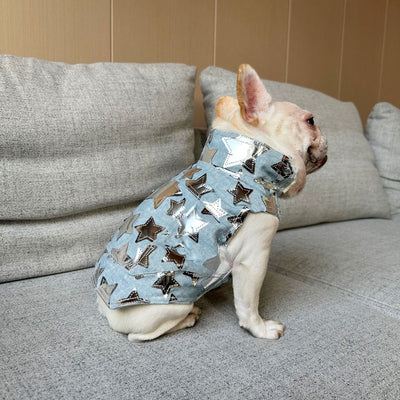 Chaleco Denim Fresco para Mascotas - Perros y Gatos Verano - Image 36