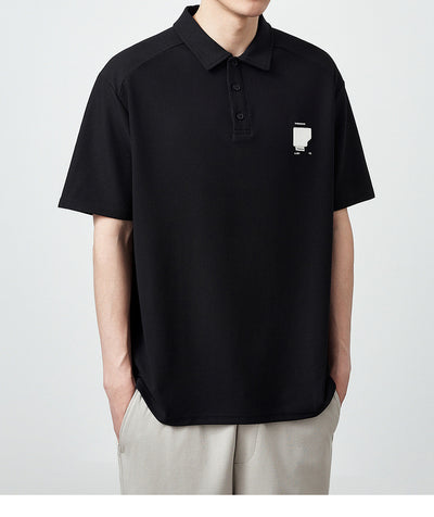 Polo Manga Corta Textura Waffle Oversize para Hombre 240g - Image 19