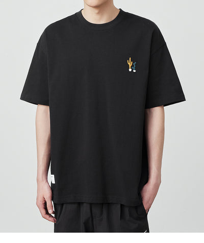 Playera Holgada para Hombre con Estampado Cartoon 230g - Image 14