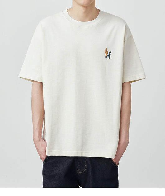 Playera Holgada para Hombre con Estampado Cartoon 230g - Image 17