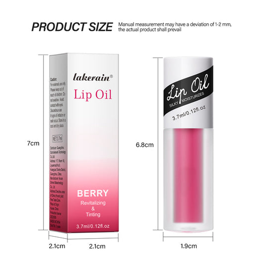 Aceite Labial Hidratante con Sabor Frutal - Cuidado Nutritivo Transparente - Image 11