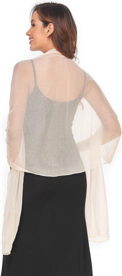 Foulard Protección Solar Seda Chiffon Ligero y Elegante - Image 30